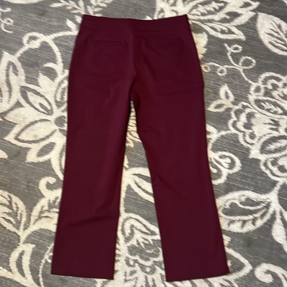 Eric casual wine colored pants. Stretchy. No pockets. New. Size 1X - Picture 6 of 7